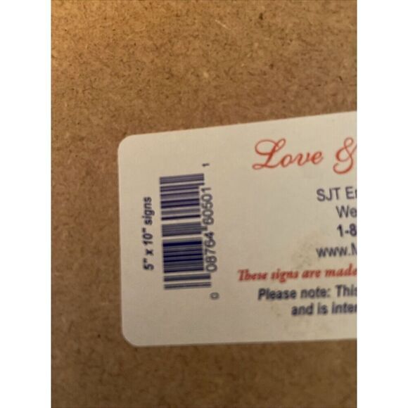 Two Love And Laughter A House Is Not A Home Without A Bichon Plaque 5” By 10” - Picture 5 of 10